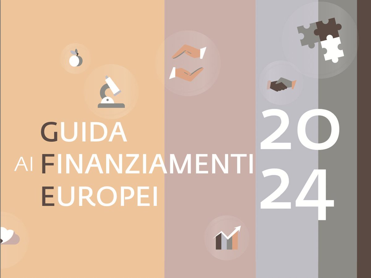 Disponibile online la Guida ai Finanziamenti Europei 2024 per informare cittadini e imprese sulla Programmazione Europea 2021-2027.

La pubblicazione è suddivisa in 13 aree tematiche; nuovo capitolo 'La democrazia europea in vista delle elezioni 2024'.

⏬unioncamereveneto.it/pubblicata-la-…