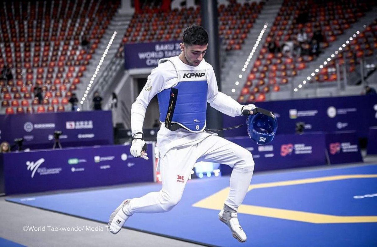 From Azraq Camp to #Paris2024 🎉 Yahya's story shows dreams can come true, no matter where you start! 💪 He kicked off his journey in #Taekwondo by proving bullies wrong, and now he's on his way to the big stage. 🥋 Let's cheer for our champ! 🏅🤩