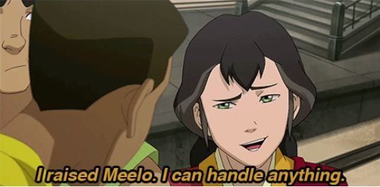 Pema >>> Korra because yea, Korra can fight Vaatu and tear open a new portal but can she raise Meelo?