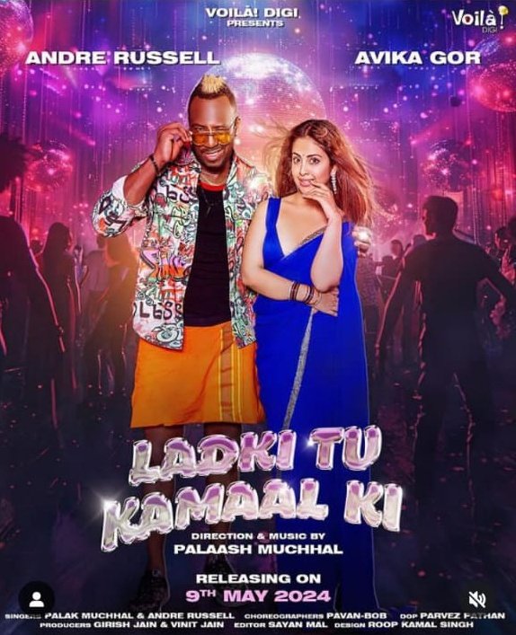 Andre Russell's first Bollywood music song - 'Ladki To Kamaal Ki' releases on 9th May.
Play now on gugobet.com
#gugobet
#Rcb #csk #viratkohli #kkr #lsg #mumbaiindians #rohitsharma #ishankishan #sky #msdhoni #gautamgambhir #indvsaus #indvssa #test #odi #klrahul #virat