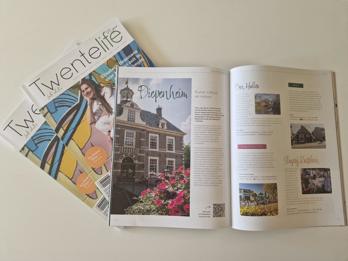 8 pagina's Hof van Twente in Twentelife

Vers van de pers: Hof van Twente staat in de lente editie van Twentelife. Een mooie co-creatie met Van Deinse Media en een aantal ondernemers uit <a href="/gemhofvantwente/">Gemeente Hof van Twente</a>. 

Koop 'm in de winkel!

#wijzijnhofvantwente
