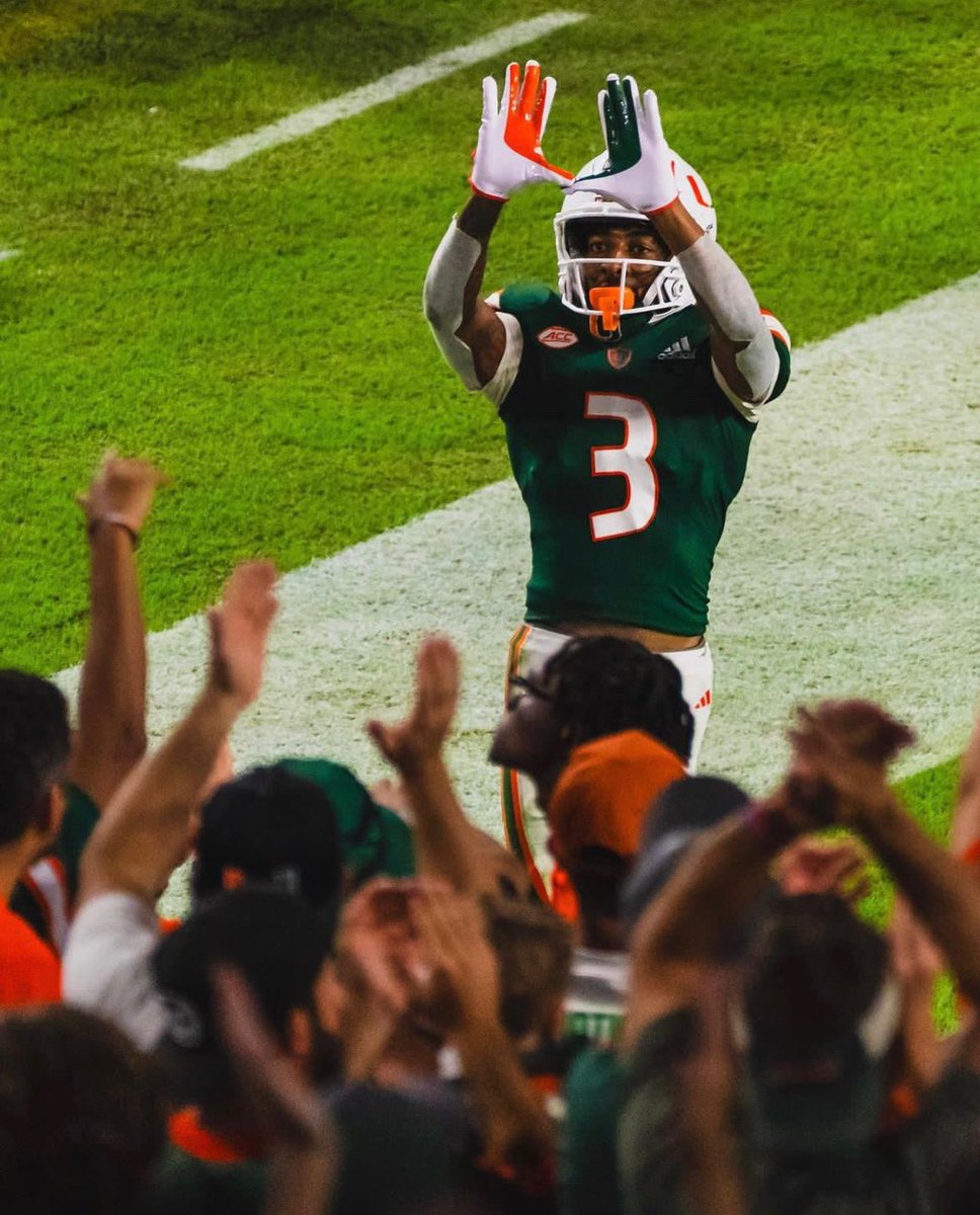 Thank you to my teammates, coaches and family for helping me earn an offer from the University of Miami! @Coach_Merritt @CoachDNic