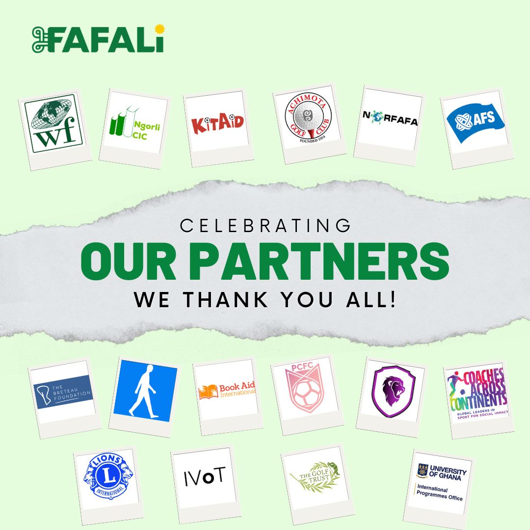 Next Friday, May 10, 2024, marks Fafali's 3rd anniversary! To celebrate, we'll be dedicating the next two weeks to express our heartfelt gratitude to our partners, funders, donors, volunteers, & supporters. Thank you for standing by us. #ThankYou Bongo 2nd May Sika Official #AI