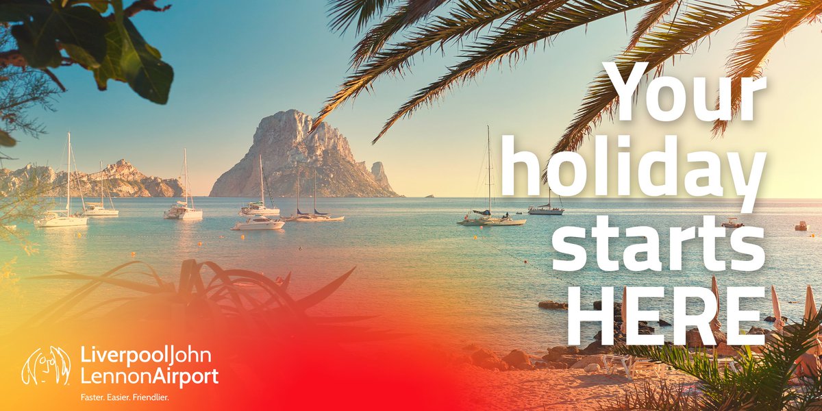 Your holiday starts at Liverpool John Lennon Airport – so why not fly from the UK’s #1 airport this summer?! ✈️☀️ Take a look at their fabulous range of destinations here 👉 liverpoolairport.com/destinations #AD | @LPL_Airport
