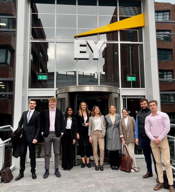 #CareerDevelopment in action! UCD Smurfit School students experienced a taste of professional life during a recent shadow day at EY. @ucddublin @EYnews