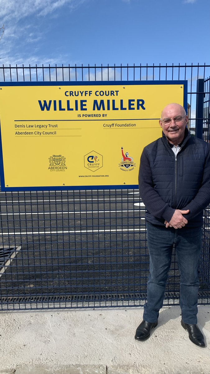 Wishing our ambassador, Willie Miller a very happy birthday! 🎂