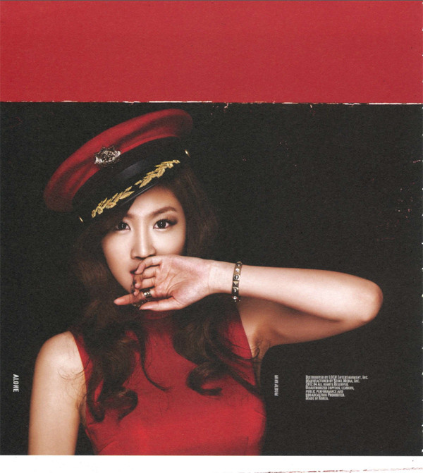 sistar 1st mini album 'alone' scans - soyou