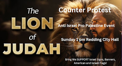 Rally and Counter #Protest - We Stand For #Israel

Saturday May 4th 1 pm Bring Signs, Banners Megaphones American and Israeli Flags! 

Sunday May 5th 1 pm COUNTER Protest the Free Palestine NorCal event! 

Both @ #Redding City Hall

reddinghomeless.blogspot.com/2024/05/rally-… 
#ShastaCounty #Militia