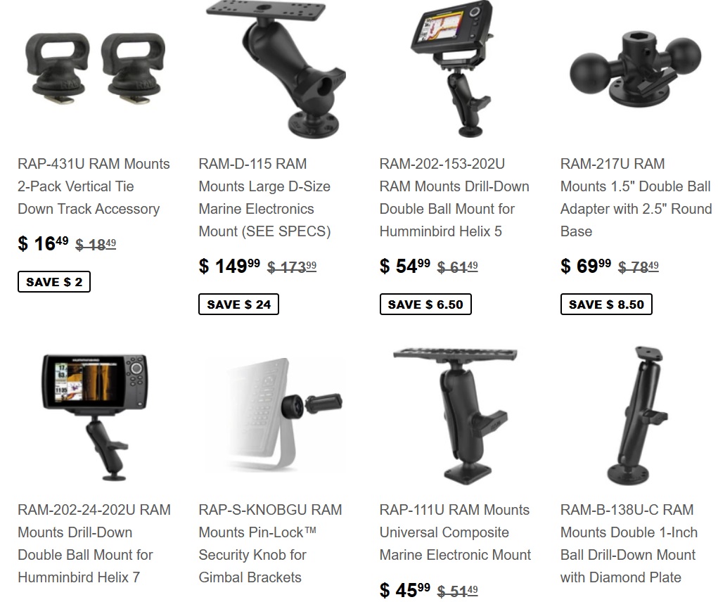 Love boating and fishing? We've got hundreds of marine-related mounts IN STOCK and ready to ship!

synergymountingsystems.com/collections/al…

#rammounts #boating #fishing #marine #fishingrod #mounts #authorizeddealer #madeinusa #lifetimewarranty #outdoors