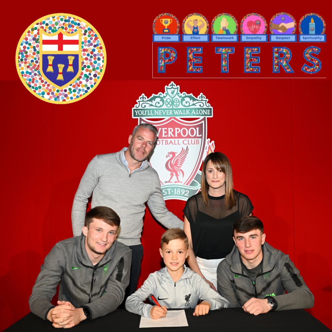 A huge well done to Zac Moulton in Year 4, who has been signed by Liverpool FC's youth team! Congratulations Zac, a wonderful moment for you and your family! @liverpoolfc #liverpoolfc #futurestar