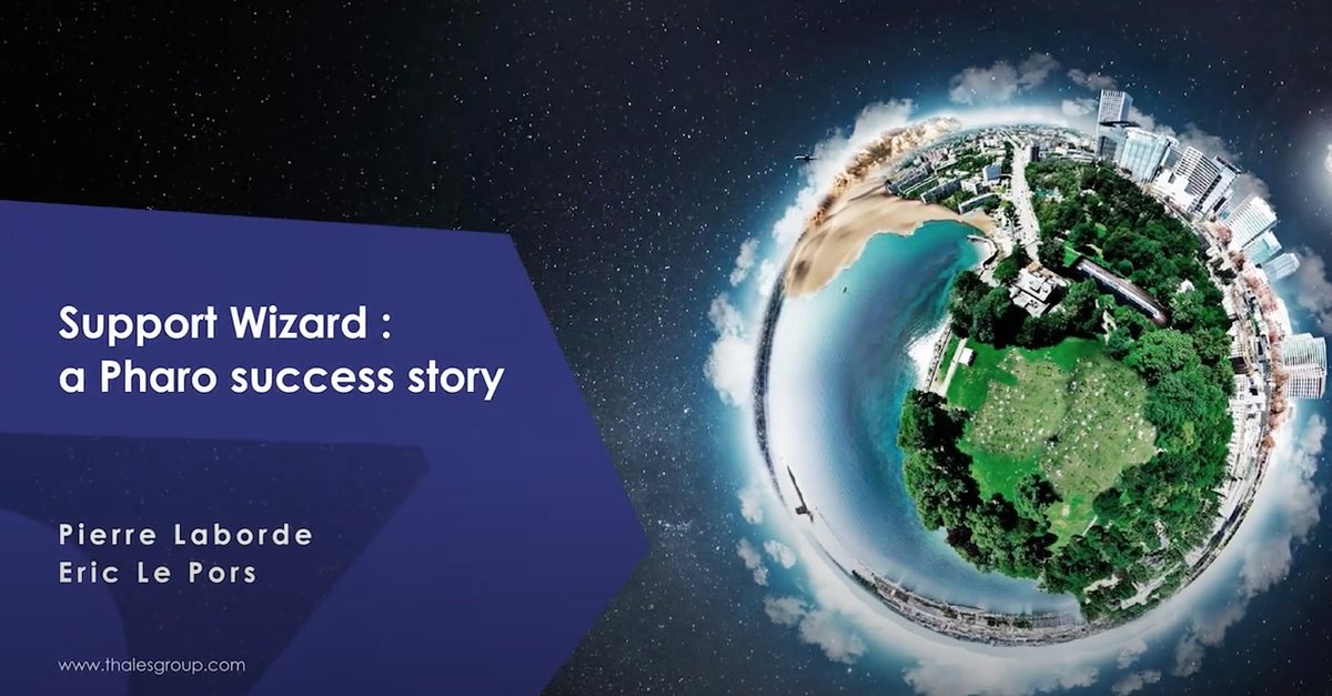 [Success Stories] Support Wizard by Thales pharo.org/success/Thales…