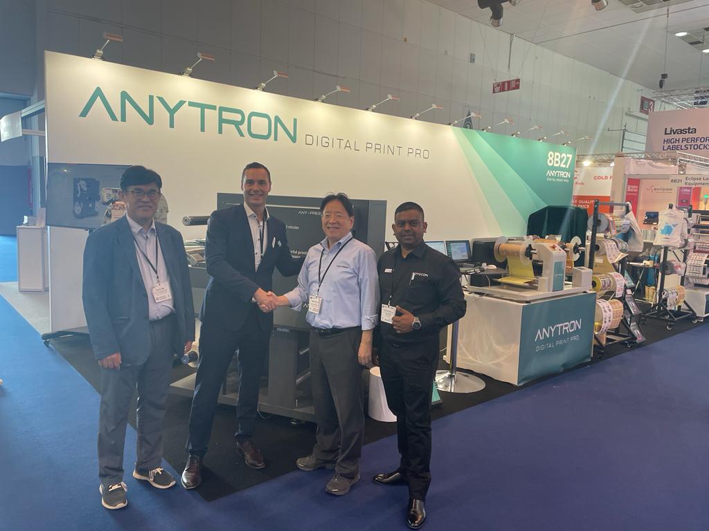 ROTOCON become the principal SA distributor for Anytron’s ANY-PRESS CMYK+W 13-inch (330mm) digital LED laser toner #label & #packaging press at Labelexpo Europe, providing printers a competitive edge in label and packaging production.

#ROTOCON #Anytron #packagingprinting