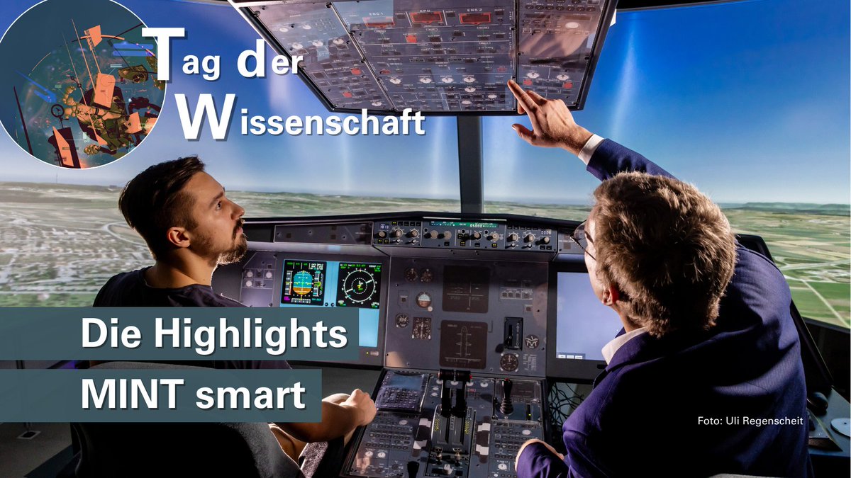 Der #TagderWissenschaft rückt näher. In Teil 2 unserer #Hightlight Serie könnt ihr euch auf smarte #MINT Einblicke freuen.🚁🖥️🧪 Stöbert im Programm und seid am 📅8. Juni auf dem 📍Campus Vaihingen der #UniStuttgart dabei 👉sohub.io/zheq