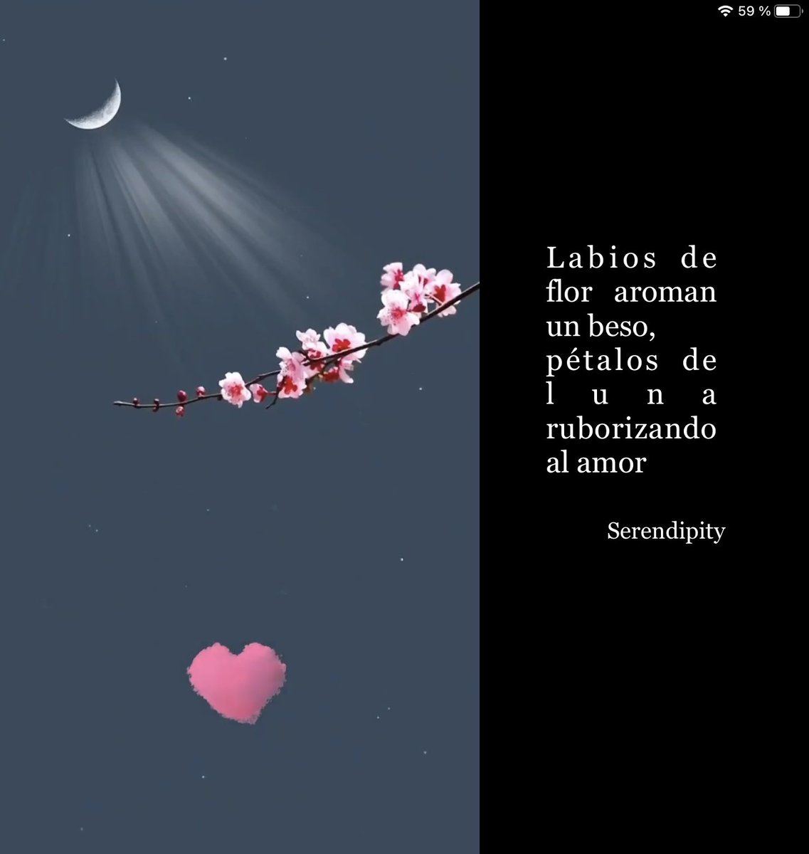 🩶

Labios
de flor
aroman
un beso,

pétalos
de luna
ruborizando
al amor

#12PalabrasalViento