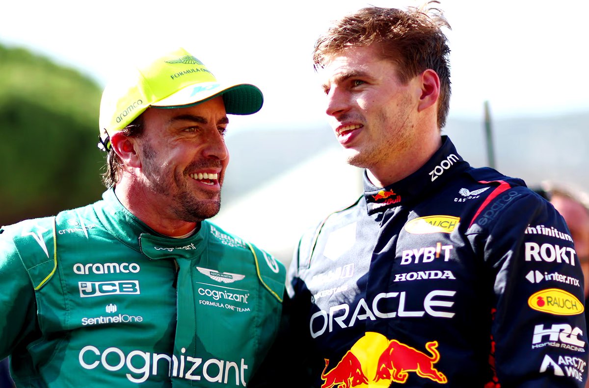 alonso on max:

'i would like to see max verstappen running for aston martin at some point in his career.”