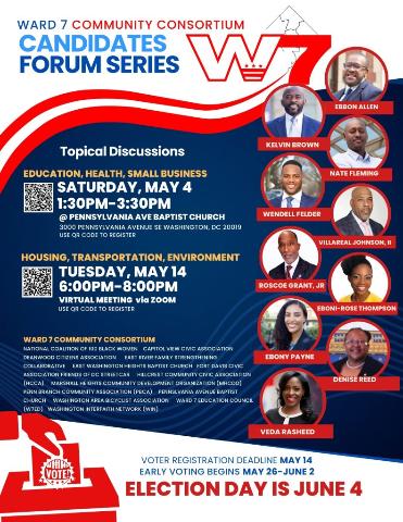 Two chances in May to hear from the candidates running to represent Ward 7 in 2025: Two More Opportunities to Hear from Ward 7 Candidates hillrag.com/2024/05/02/two…