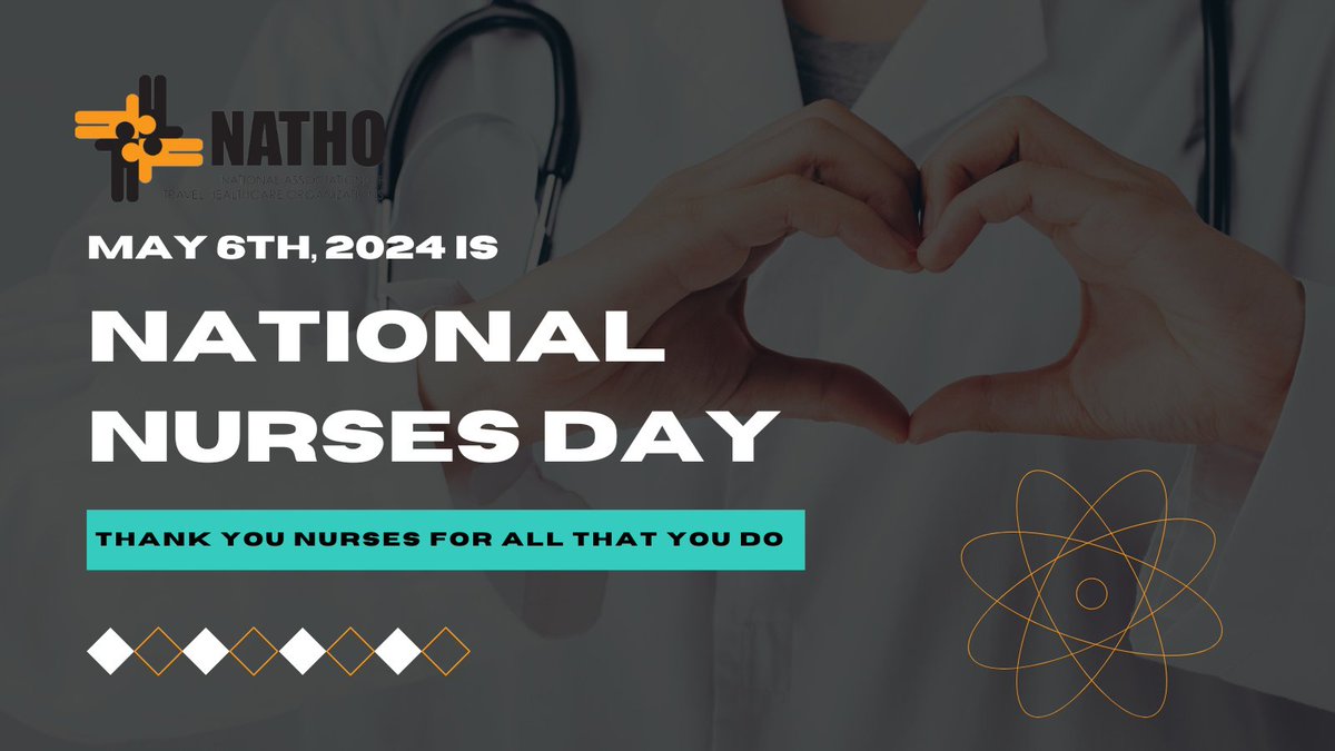 Join us in honoring the dedicated caregivers who selflessly dedicate themselves to patient well-being. This National Nurses Day, May 6th, 2024, let's express our gratitude for their unwavering commitment and invaluable contributions to healthcare excellence. #NationalNursesDay