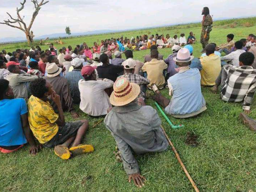 Selv om fascisten Abiy terroriserer Oromo-nasjonen ved massehenrettelse, kaster lik til ville dyr, forbyr/arresterer i massevis fra sørgende folkemengder, & torturerer & brenner eiendeler, er Oromos intakte med OLF-OLA.  @MikeHammerUSA #AbiyIsAWarCriminal
