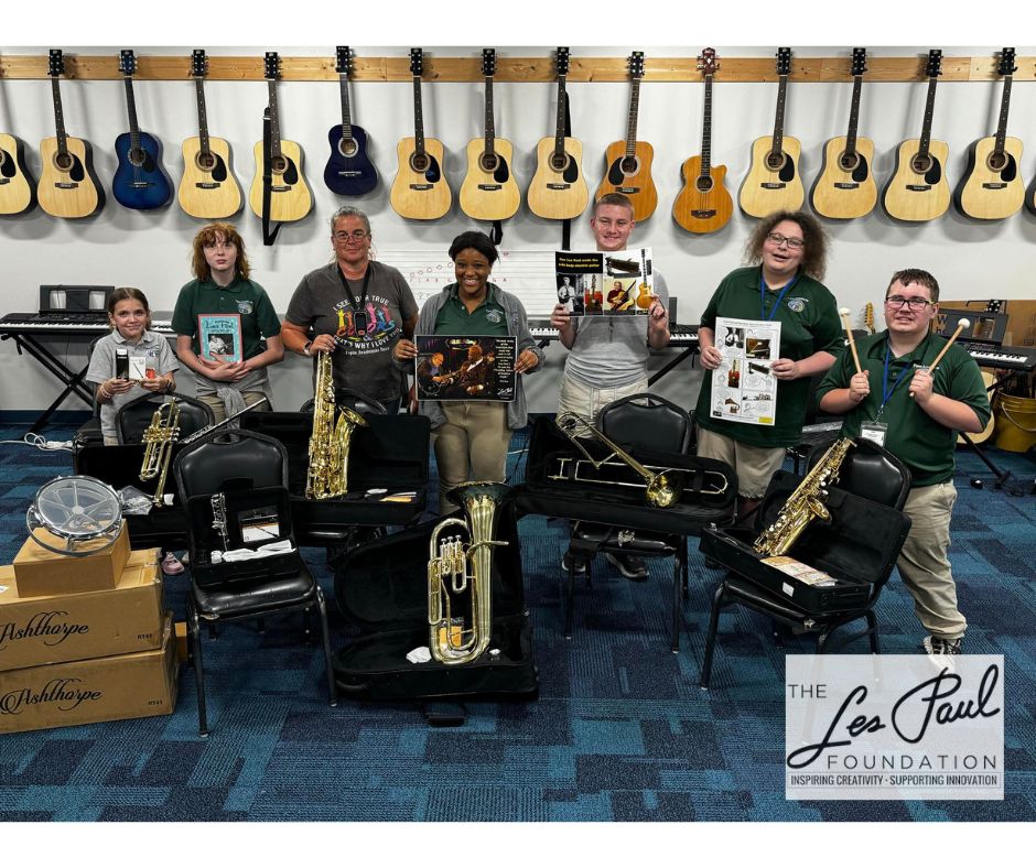 We are excited to share that our New Port Richey campus is among a select group to receive a grant from the @espaulfound for their music program! The foundation inspires innovative and creative thinking by sharing the legacy of Les Paul. les-paul.com
#lespaulfoundation