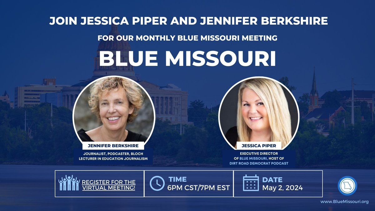 If you're serious about public education and supporting candidates who want to fund education, I hope you'll join us tonight. @BisforBerkshire will be there as well as Missouri pro-public education candidates. I would absolutely love to see you tonight! us02web.zoom.us/meeting/regist…