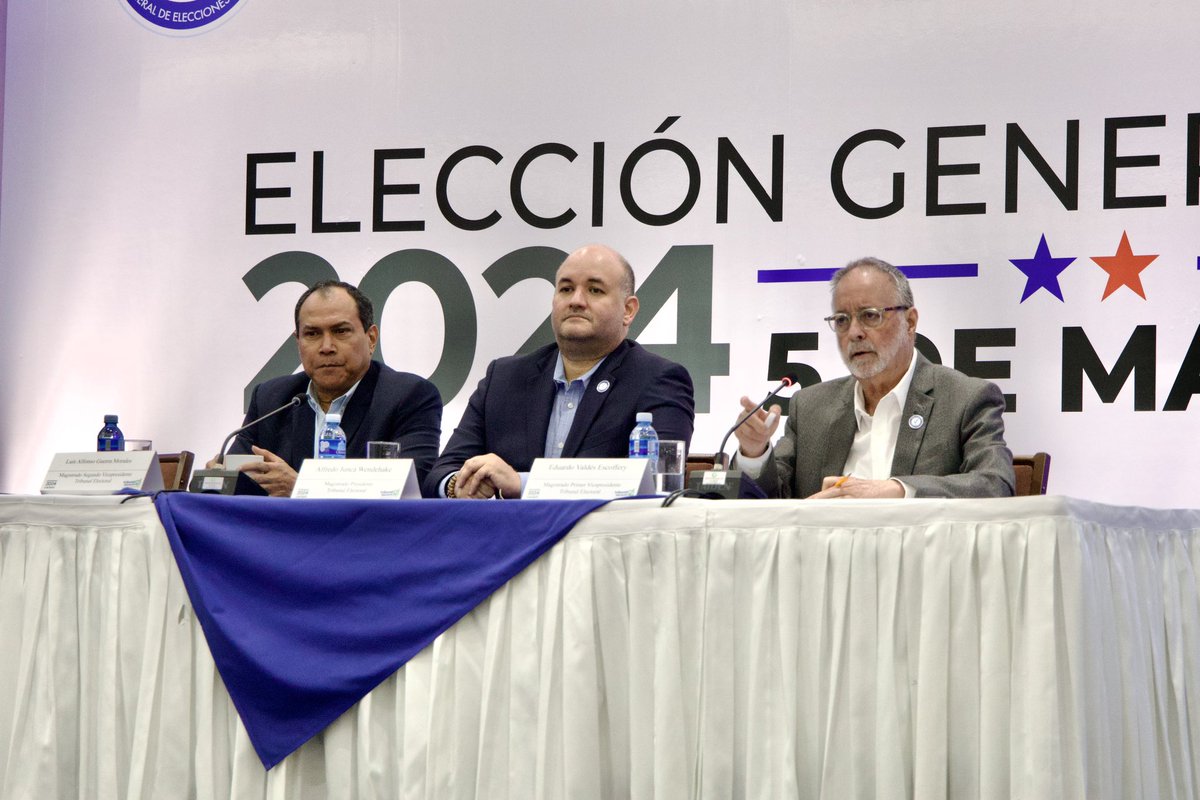 IDEA Internacional acompañando al @tepanama en el acto de bienvenida de observadores y visitantes internacionales para las elecciones generales de este domingo 5 de mayo en Panamá.