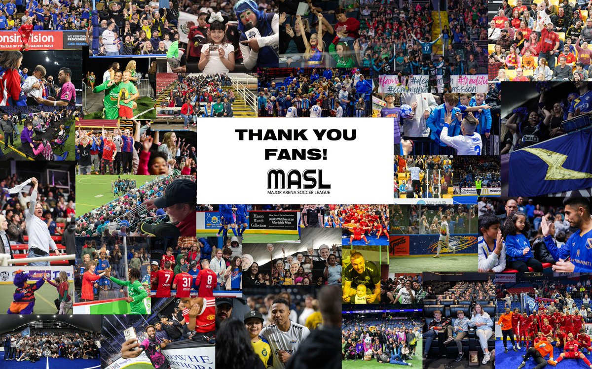 To the best fans in the world, Thank you so much for your passion, dedication and love of the game we've seen this season We can't wait to run it back for even greater things later this year with you right by our side!