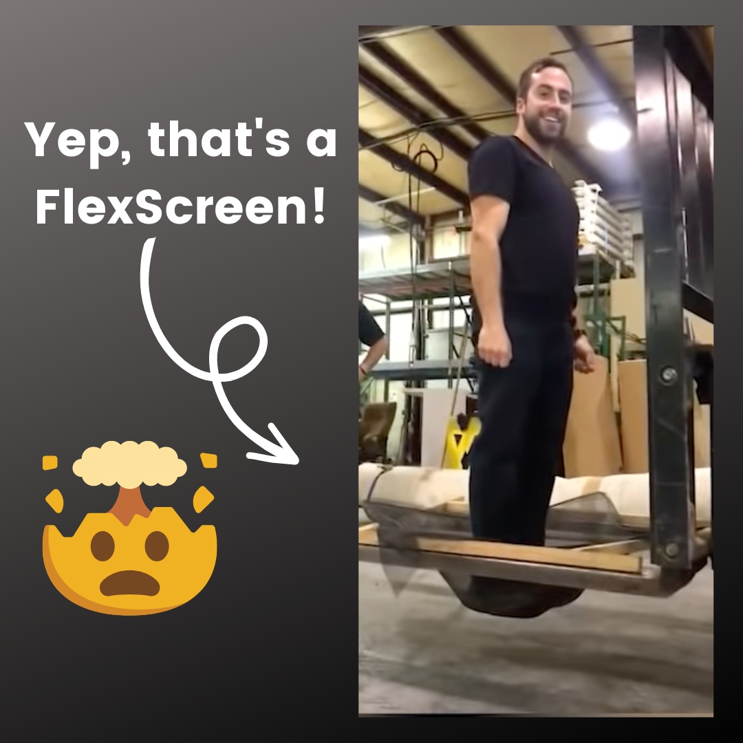 Can your screen do this? That is, hold a grown man's weight fully off the ground? 

Don't be fooled - just because our window screens are flexible does NOT mean they are weak. ❌ 
FlexScreen's strong mesh bond makes it the toughest there is!💪 

#FlexScreen #flexiblewindowscre...