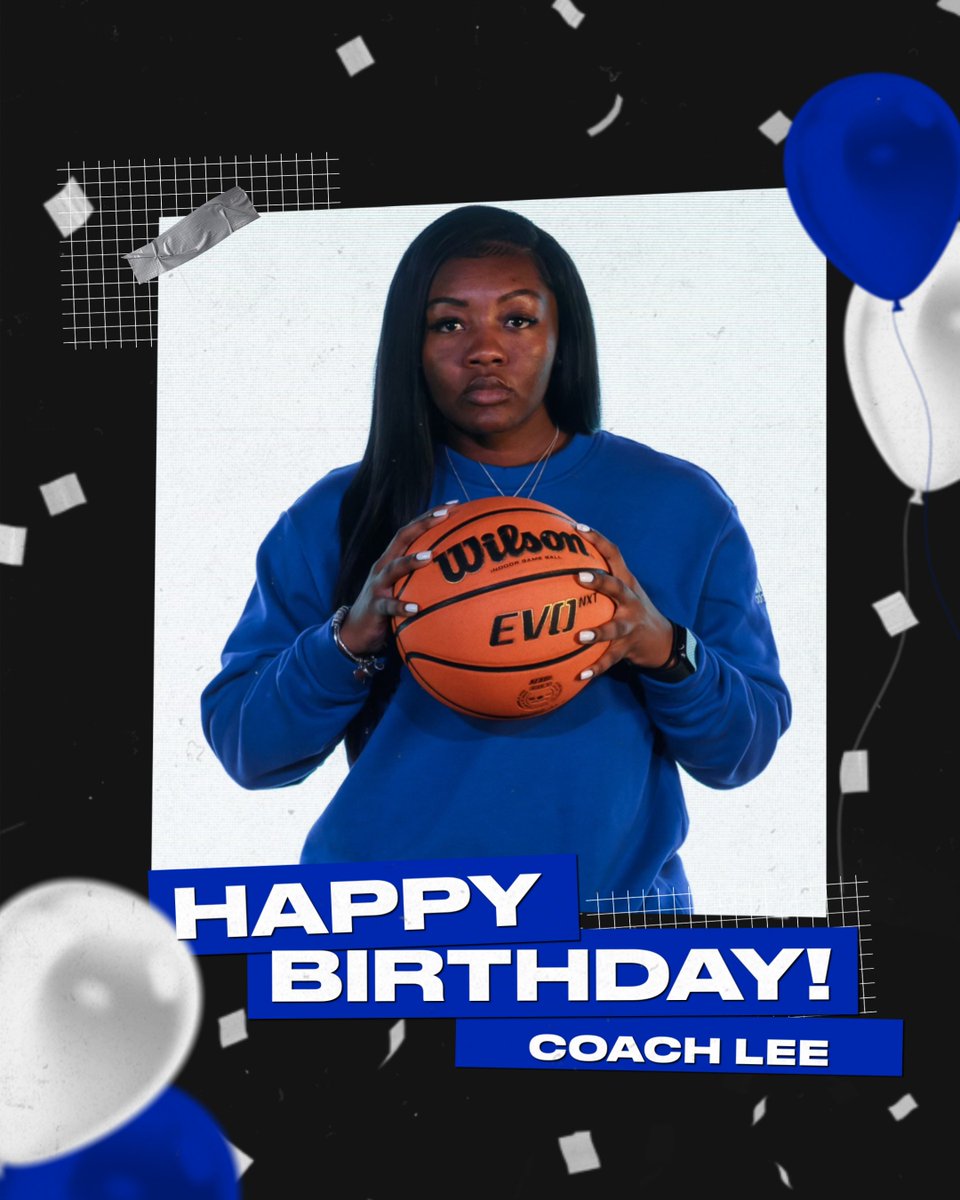 Help us wish our graduate assistant Le'Andrea Gillis a Happy Birthday!!! 🎁🎂🎉