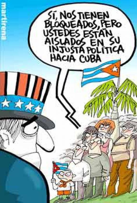 ¿Si el bloqueo yanqui contra #Cuba no existe, por qué más de 180 países exigen su inmediata eliminación?