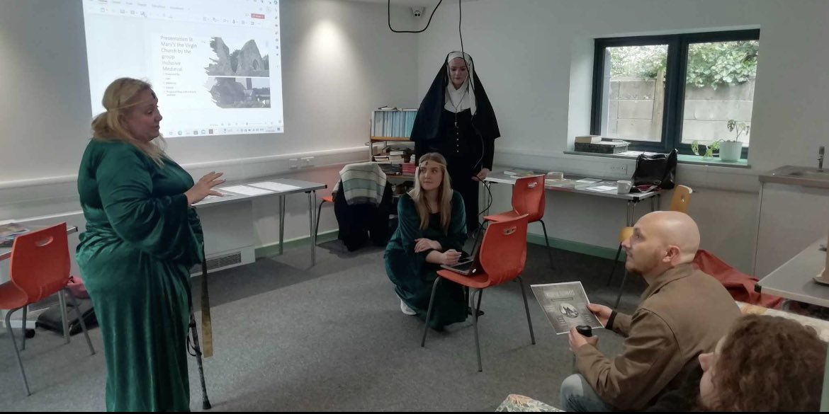 EsLawx's tweet photo. Some snaps from our ‘Medieval Pathway’ project showcase at @CAERHeritage Our mission is to #closethegap between the abled and the disabled, the old and the young through exploring the past. History is inclusive. https://t.co/2PNTlwPUuC
