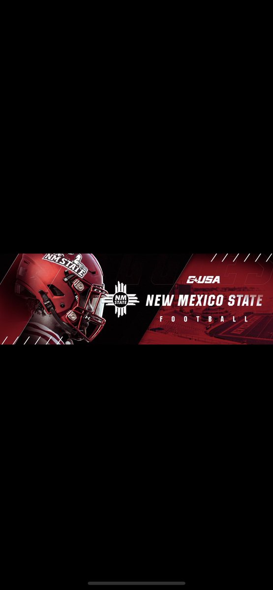 Thanks to @NMStateFootball & @CoachHen_1 for stopping by to hear about our 25’s. Thanks coach and safe travels.