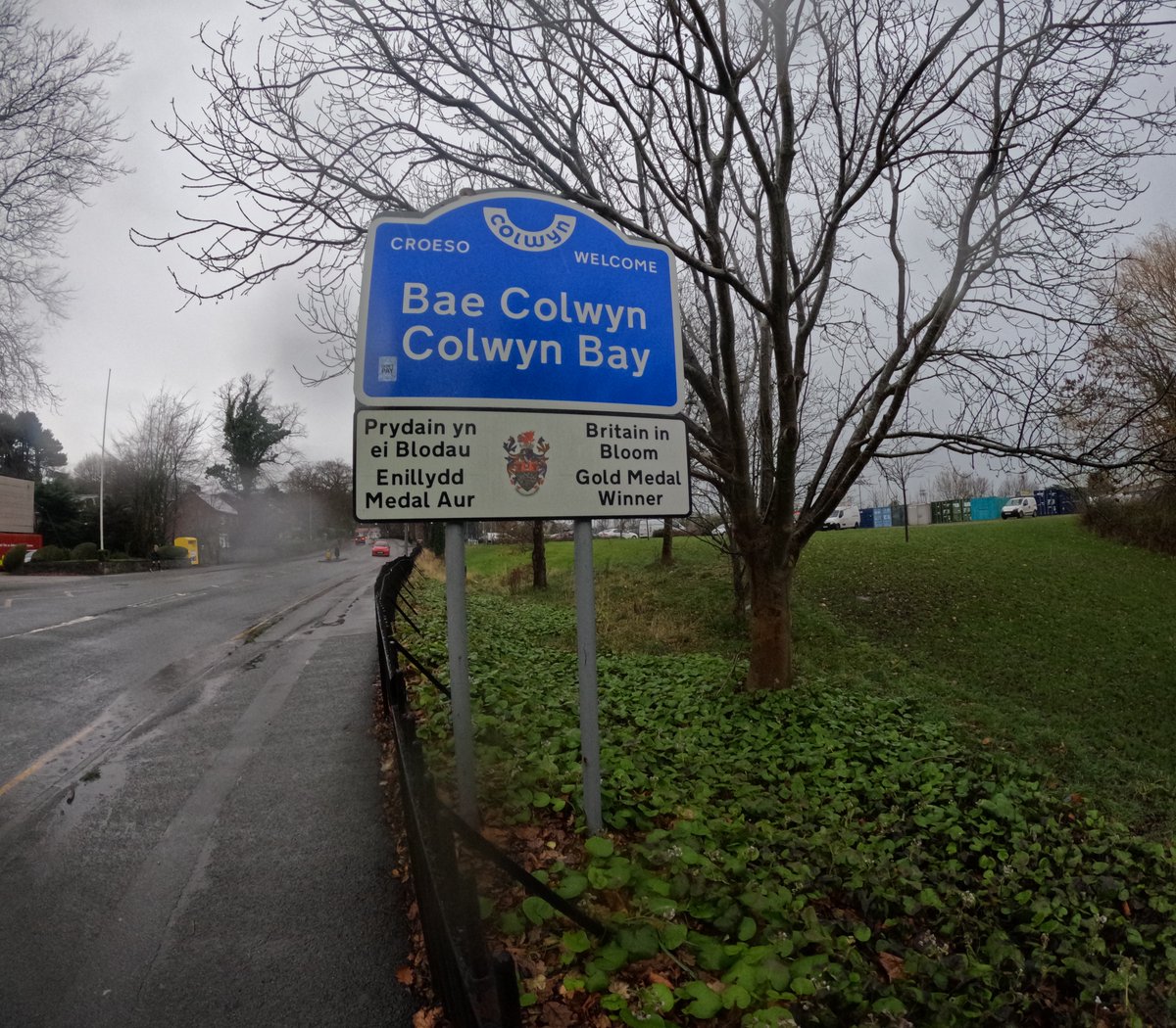 #colwynbay #northwales

The Welcome to Colwyn Bay sign in December 2023!