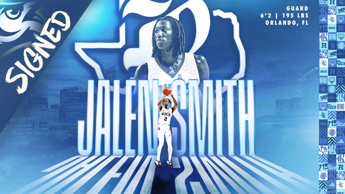 Welcome to South Main, Jalen Smith‼️✍️ 📰 » riceowls.co/MBBsigneeSmith #GoOwls👐