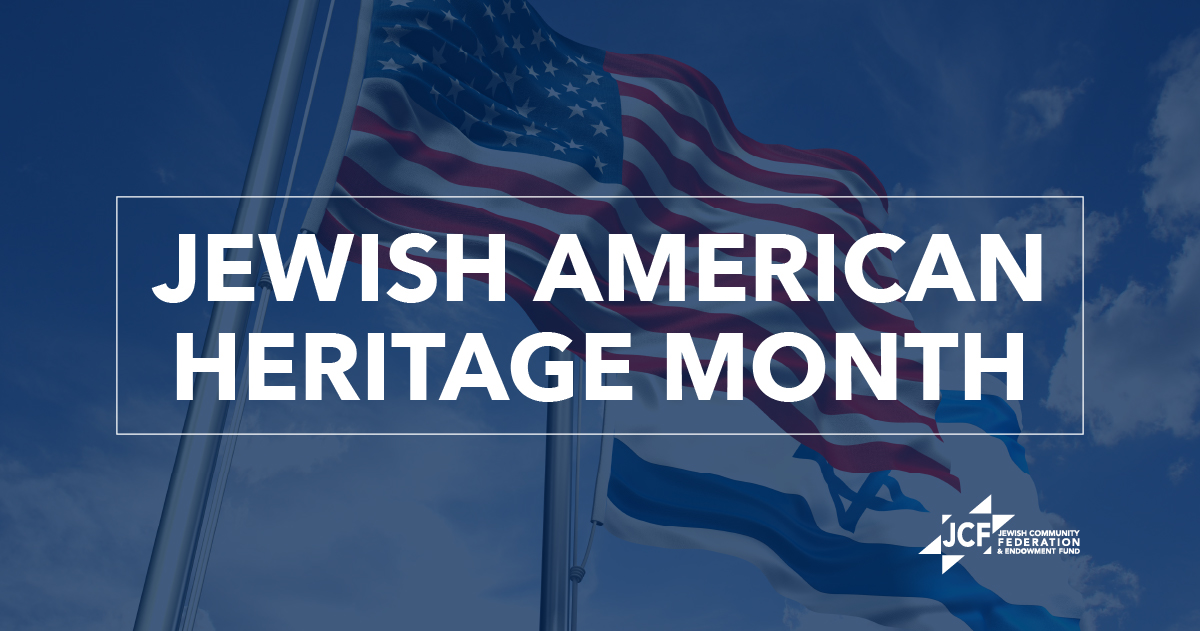 May is Jewish American Heritage Month! Join us in celebrating the contributions that American Jews have made to the fabric of our nation’s history, culture, and society. #JAHM