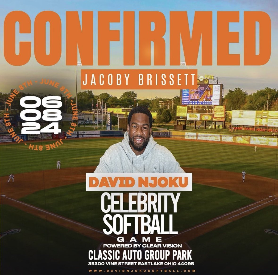Former #Browns QB Jacoby Brissett confirmed to be at @David_Njoku80 celebrity softball game. 

Love this. Will always have a soft spot for what Brissett did when in Cleveland.