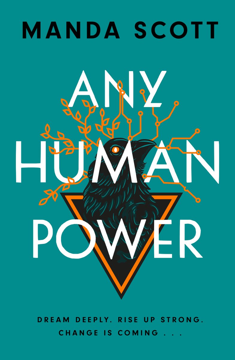 Just one month until @MandaScott's incredible visionary novel Any Human Power is out there, changing worlds and firing imaginations🔥 '‘Instantly immersive'@LeeChildReacher 'Stunningly original'@BrackstonPaula 'A polemical thriller like no other'@AndrewJRTaylor @septemberbooks