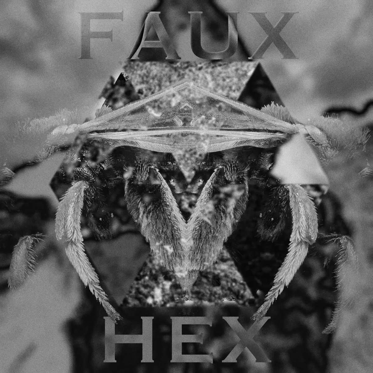 Today FAUX HEX released our debut album 'the body and all its positions' - a venture into the edgelands of the city and the mind. Art by the @badbadpoet 🙏🕷 song.link/thebodyandalli…