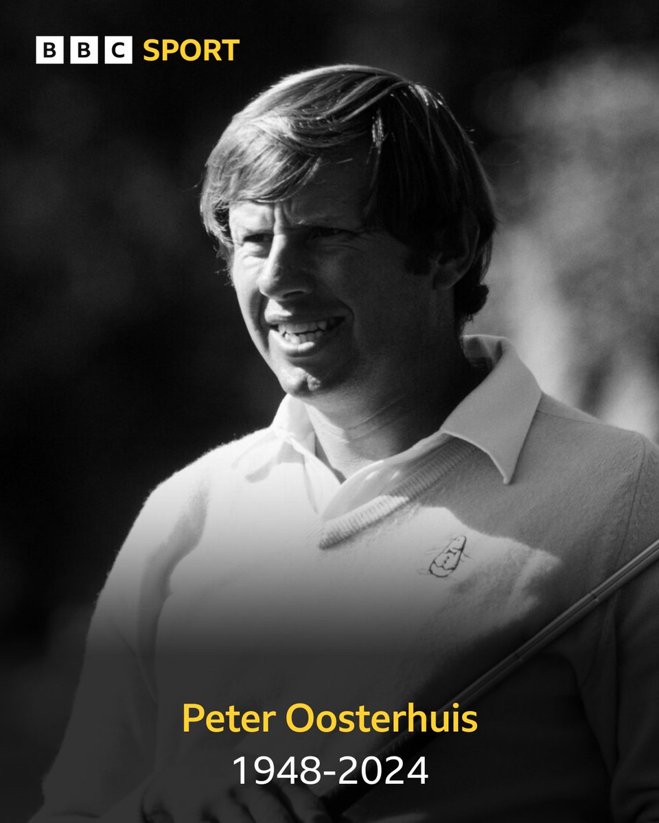 Some sad news to bring you. 

Former Ryder Cup golfer Peter Oosterhuis, twice an Open runner-up has died at the age of 75.

Our thoughts are with his family and friends.