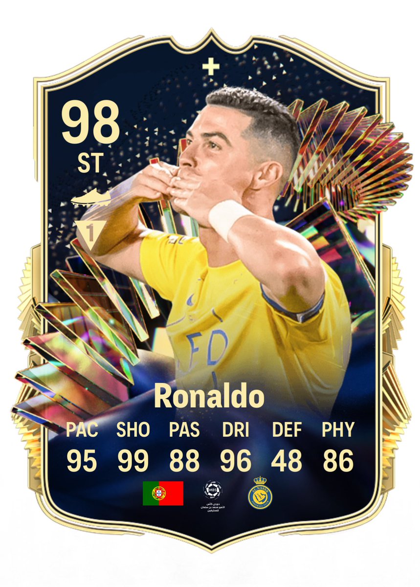 💣 🚨 Cristiano Ronaldo 🇵🇹 is coming as a TOTS 🤩 🐐 SUIIIIIIIIII Should be this weekend or Monday 👀 #FC24