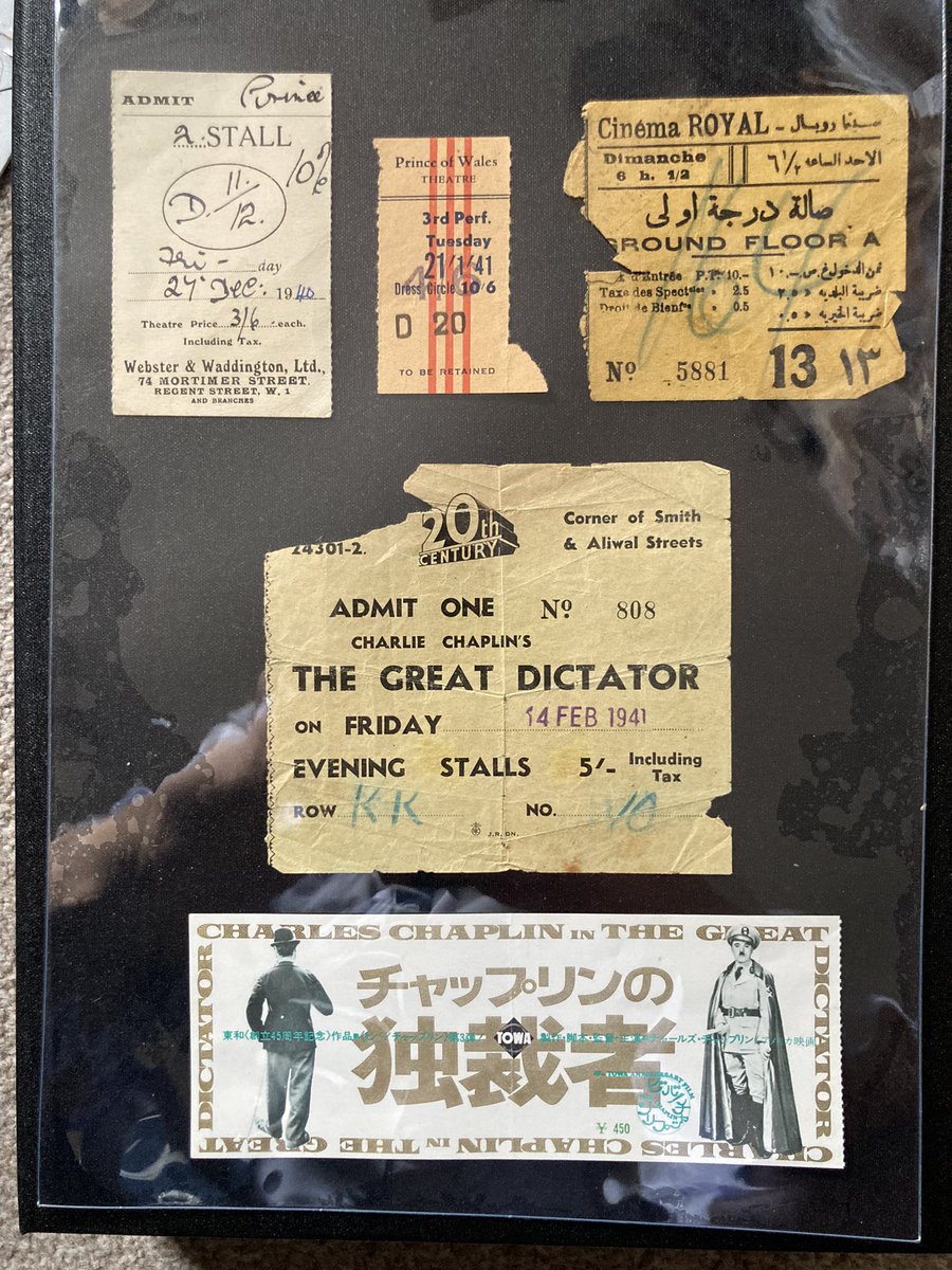 5 Great Dictator tickets…