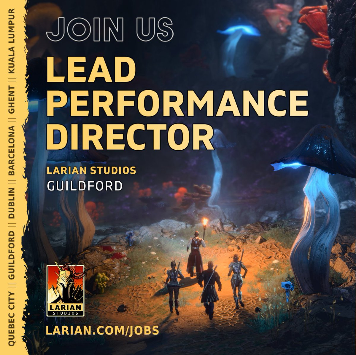 You should come work with me! In fact here's my old job, which is pretty much the best job ever! ♥️ @larianstudios @CJ_Larian 

tinyurl.com/5n82ywvf