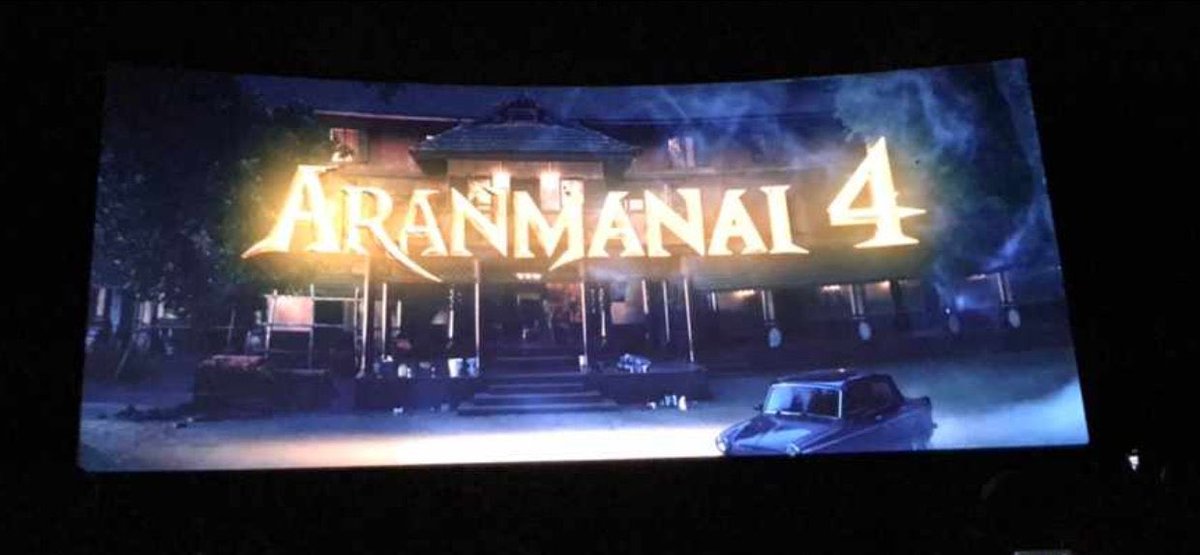 #Aranmanai4 👍🏻👍🏻👍🏻 Technical elements like music, visuals, CG are good compare to previous aranmanai movies.. Horror and sentiment worked well... Pre-interval horror and Last 40mins Pre climax comedy sequence, Amman song, climax fight 👌🏼 Pakka Summer Entertainer for family and…