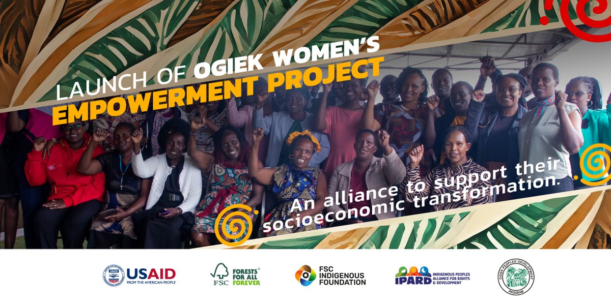 🌍 Launching a transformative project! Teaming up with the @OgiekPeoples Development Program and Ogiek women in Mau, Kenya. Learn more about this initiative aimed at impacting 12 sustainable projects led by women here.👉🏿 bit.ly/3PWvO8Q #IndigenousWomen #WorkingInAfrica