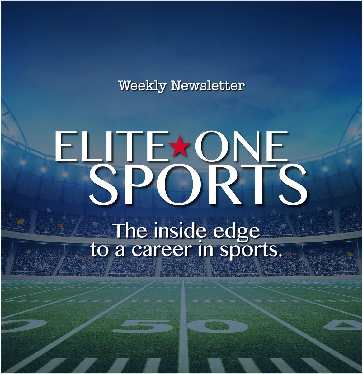Interested in a career in sports?

If you want to gain an advantage over the millions vying for a career in sports, subscribe to my free weekly Elite One Sports e-mail newsletter for insights on how to break in.

Sign up at zanestoddard.com.

#SportsJobs #sportscareer