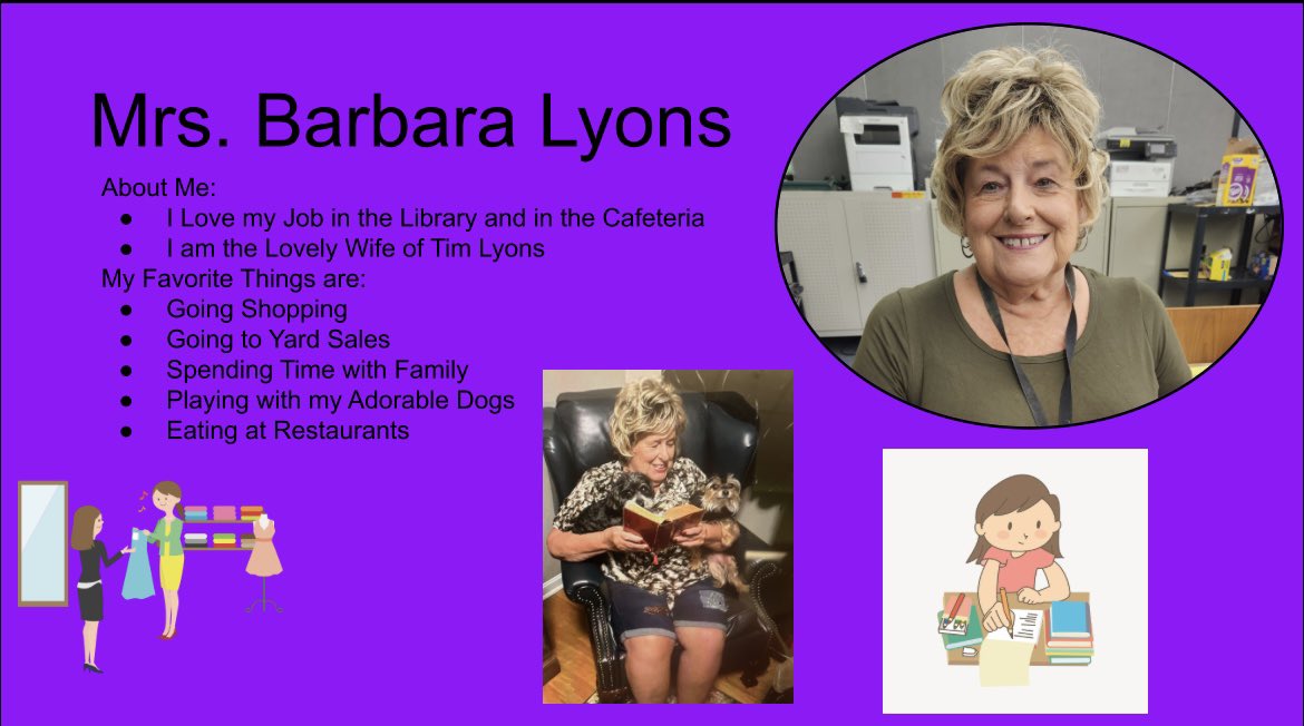 Our spotlight of the week goes to Ms.Barbara