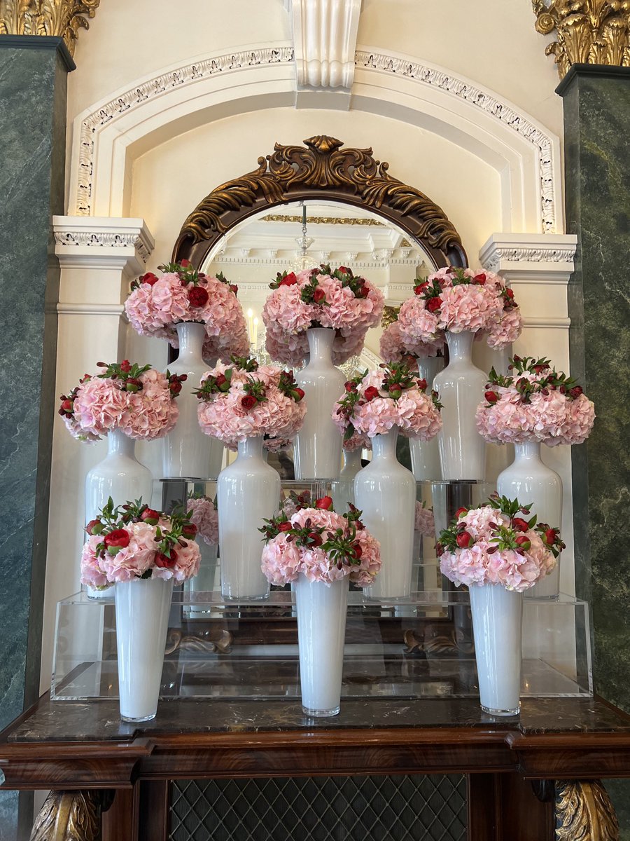 Flowers in ⁦@theshelbourne⁩ are always spectacular.