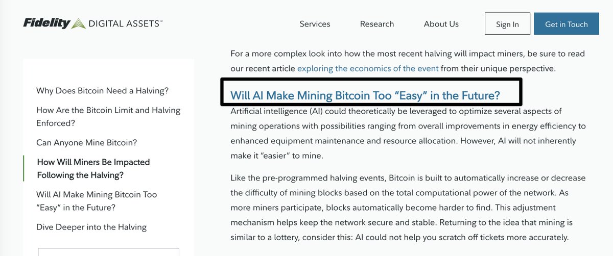 Yapay Zeka Gelecekte Bitcoin Madenciliğini Çok 'Kolay' Hale Getirecek mi?

Fidelity çok net cevaplamış 👇

Yapay zeka (AI), enerji verimliliğindeki genel iyileştirmelerden gelişmiş ekipman bakımı ve kaynak tahsisine kadar çeşitli olasılıklarla madencilik operasyonlarının çeşitli