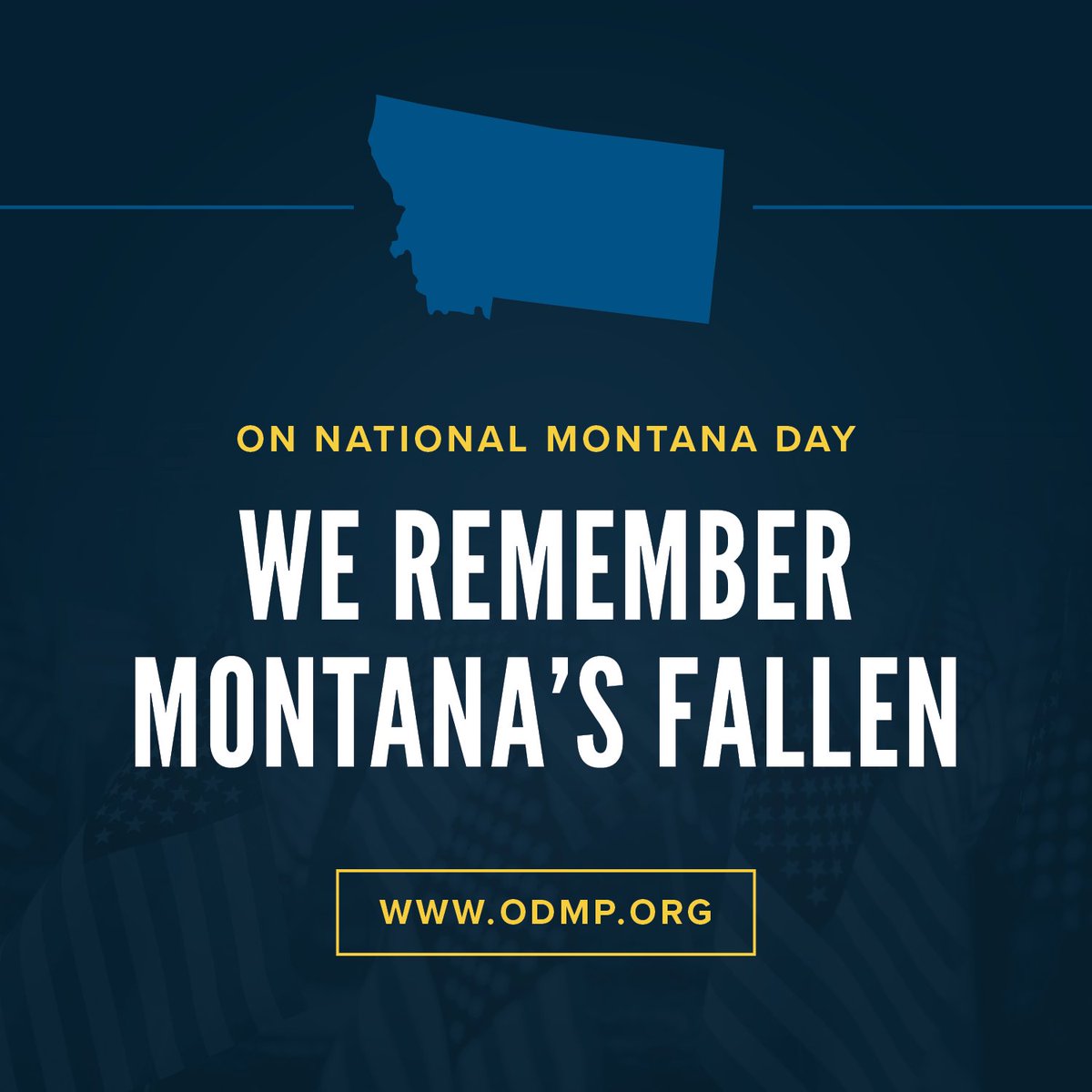 In honor of National Montana Day, ODMP recognizes those officers who made the ultimate sacrifice while serving and protecting the citizens of Montana. Full biographies for each of these fallen heroes can be found at: odmp.org/search/browse/… #odmp #officerdown #rememberthefallen