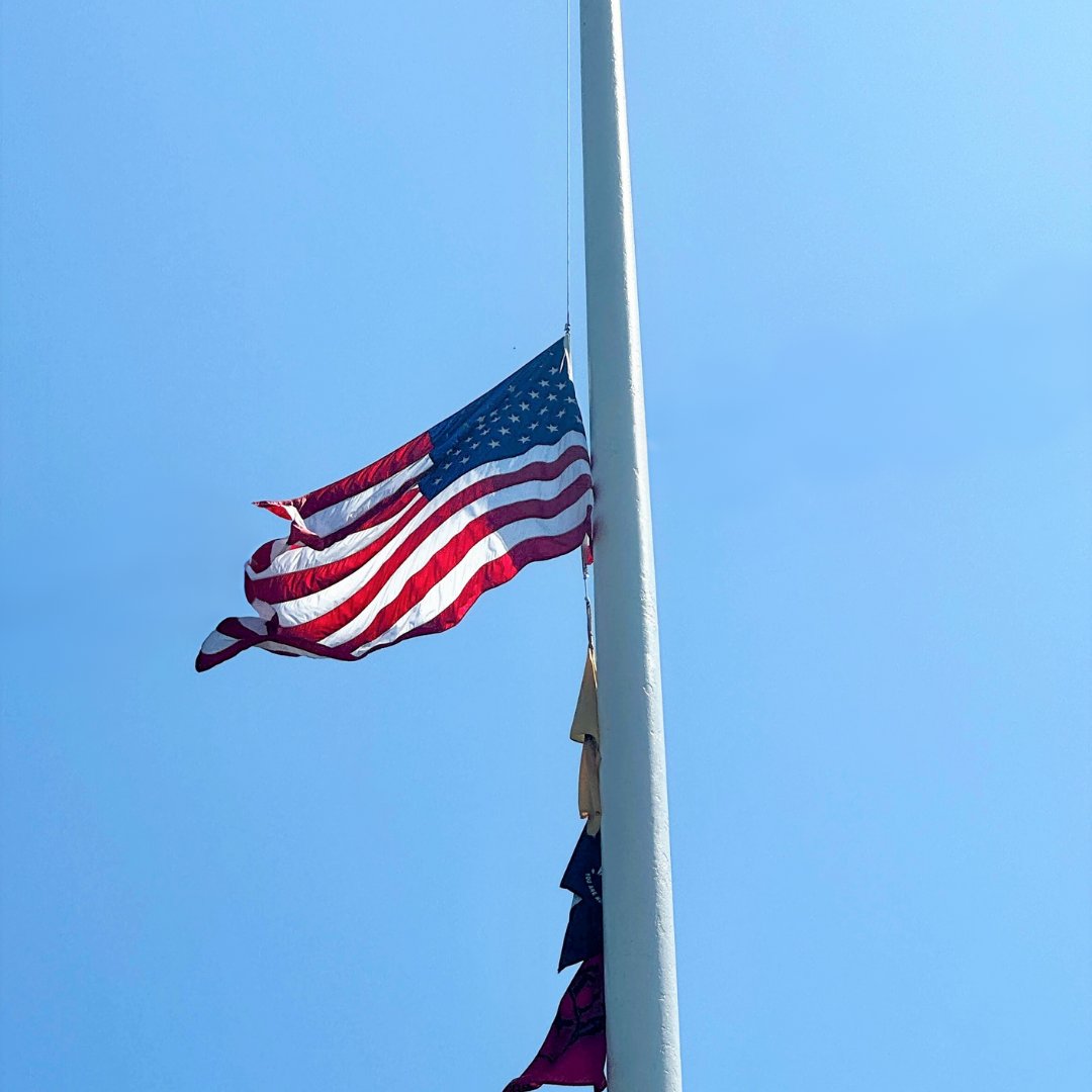 In tribute to Congressman Donald Payne, Jr., the State House flags are lowered to half-staff. We remember his dedicated service and celebrate the enduring impact of his leadership.