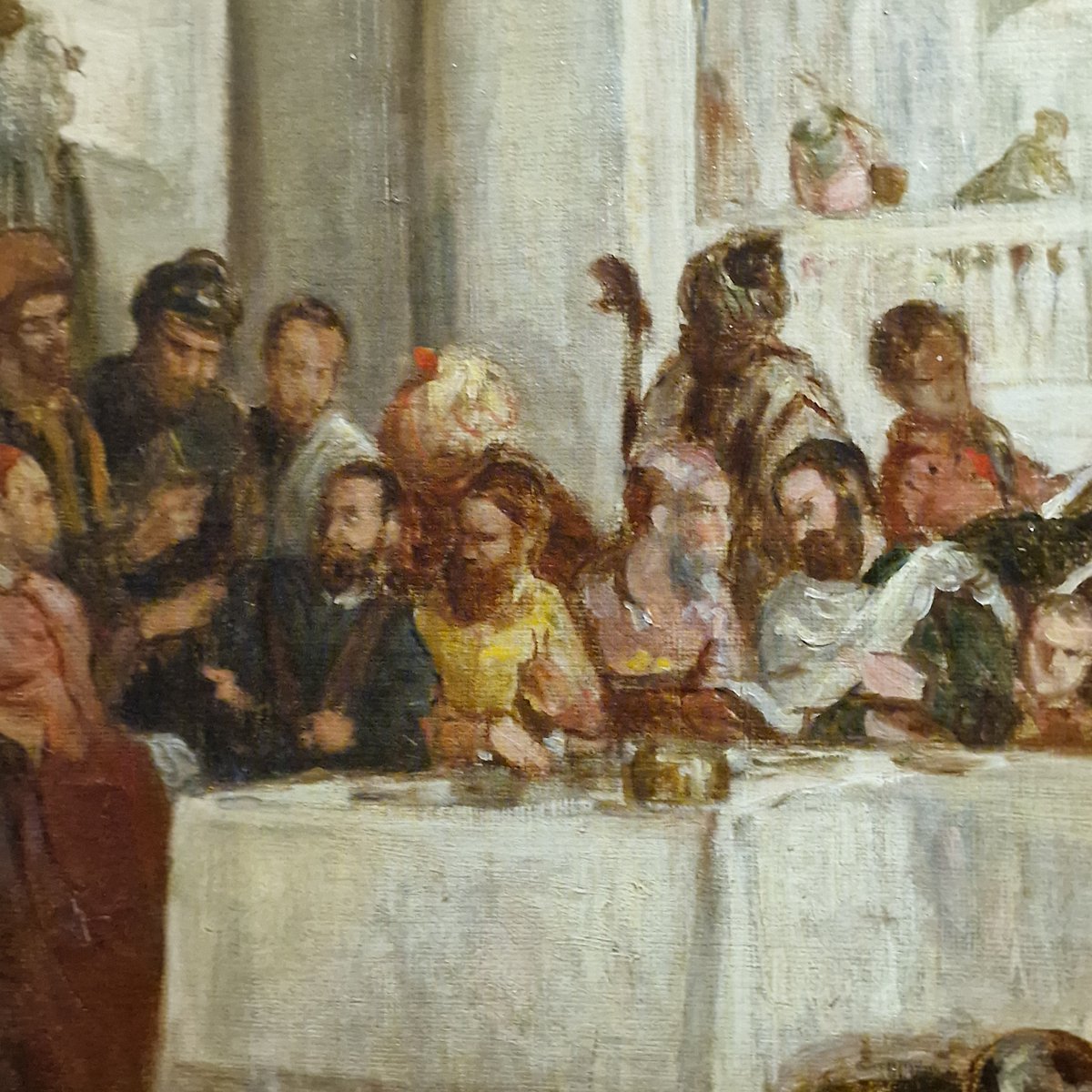 Berthe Morisot también era muy fan de Veronés.
La cena en casa de Simón. 1860.